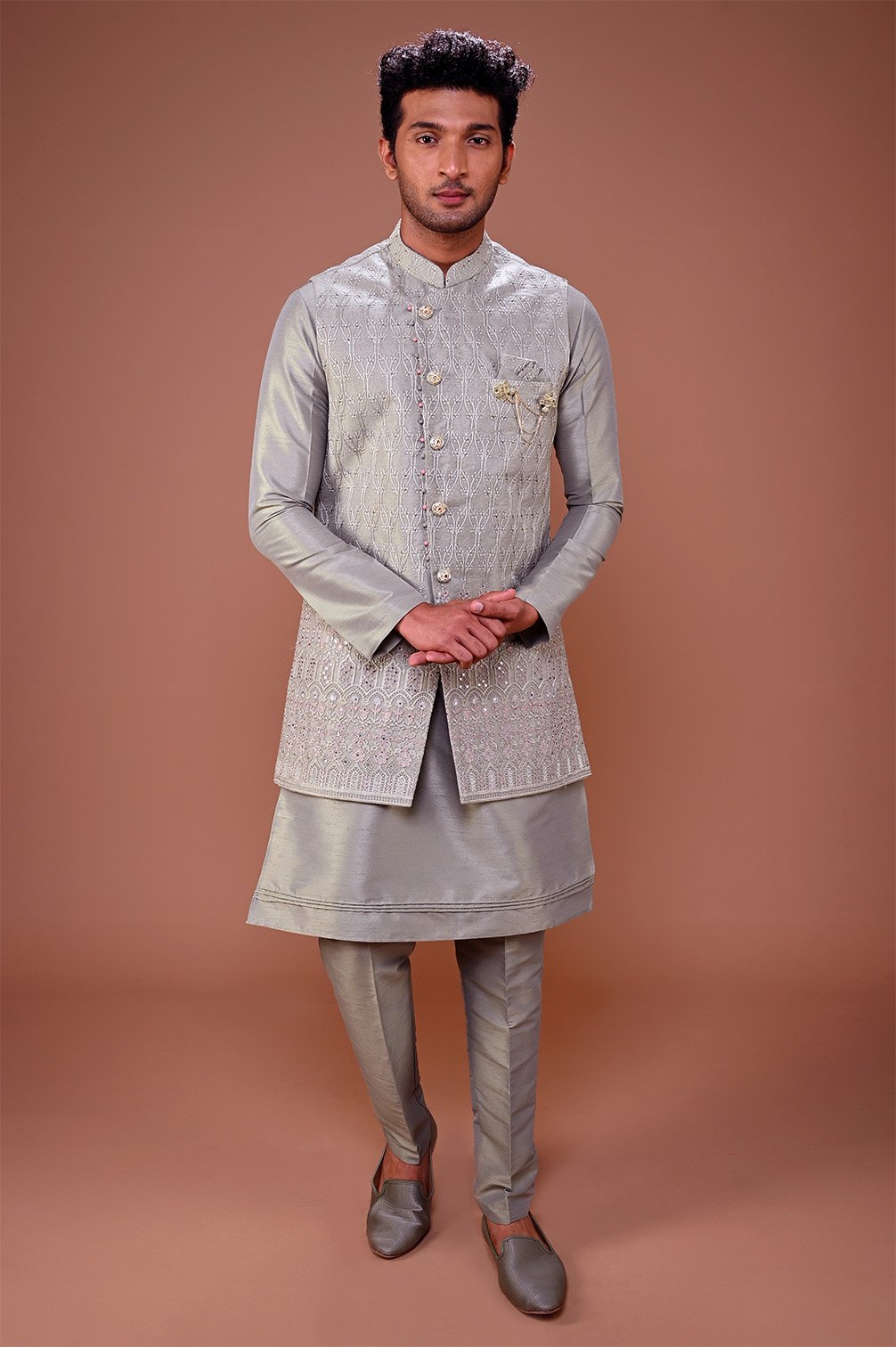 25 Latest Kurta Pajama Designs with Jacket That Suits Any Occasion