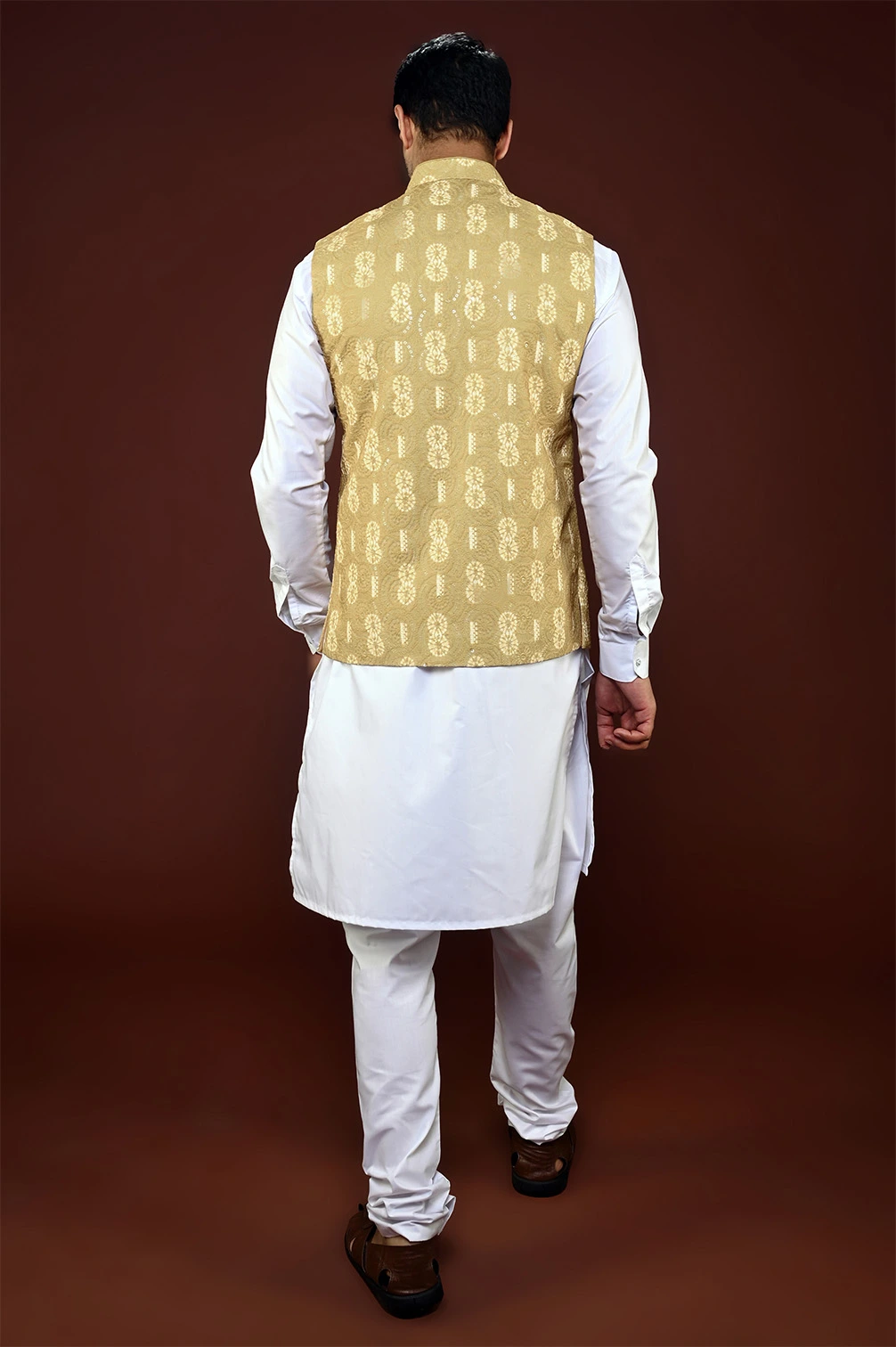 Silk India Embroidered Designer Modi Jacket at best price in Mumbai | ID:  9503514762