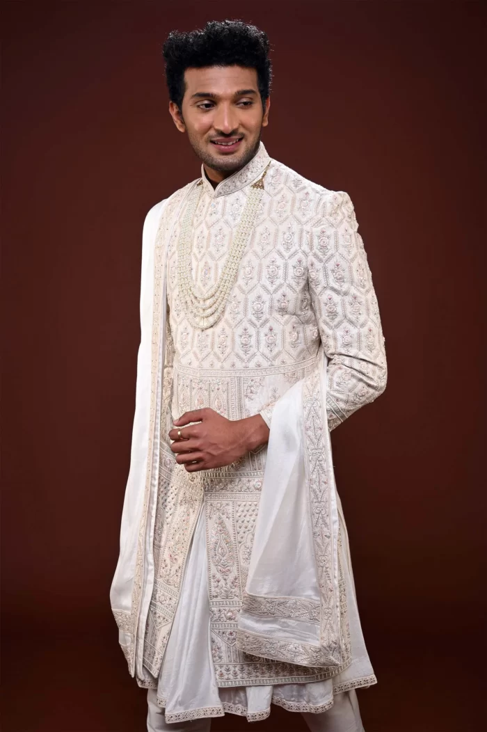 Anarkali sherwani clearance for groom