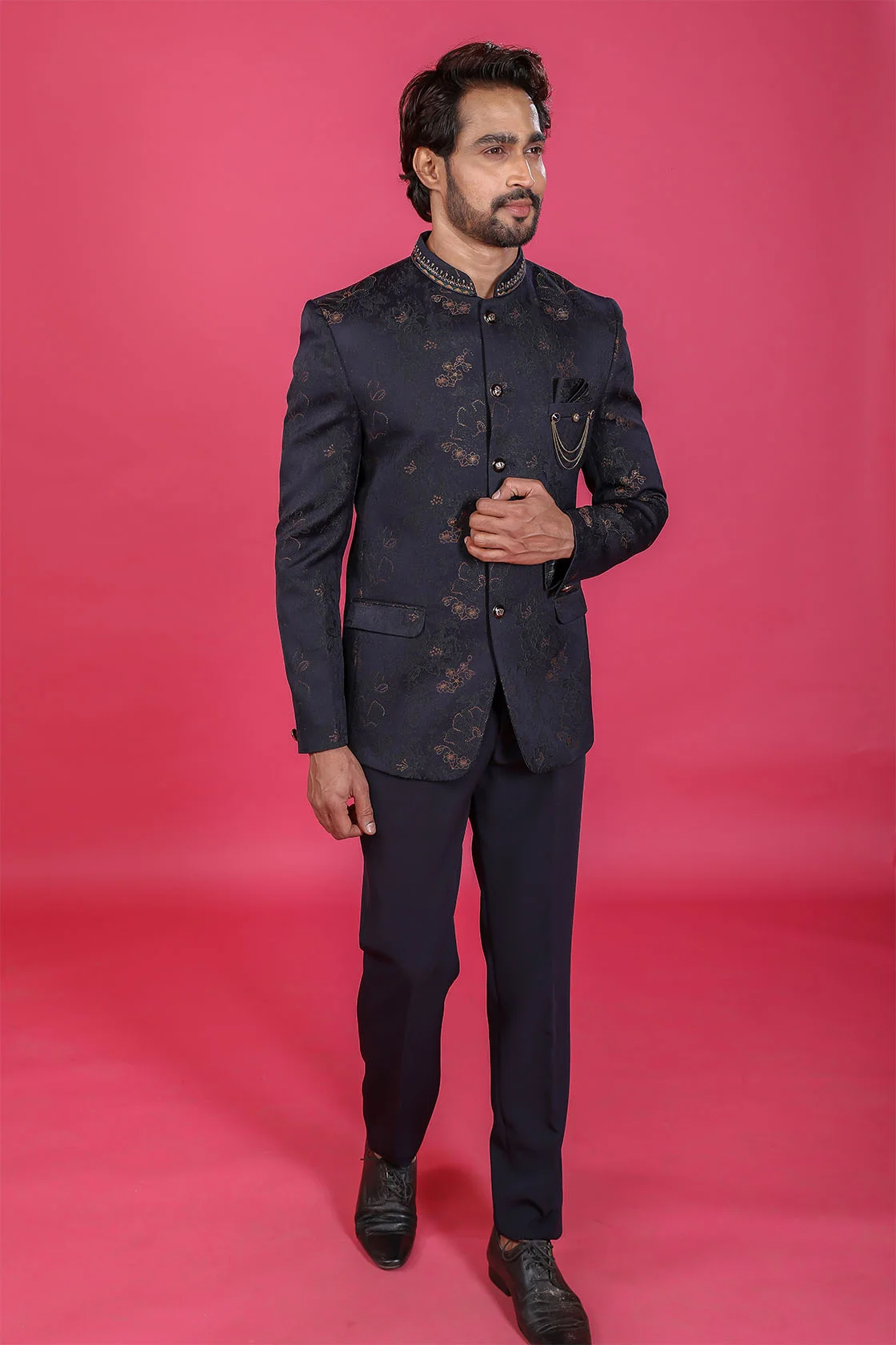 Regular Fit Printed Men Jodhpuri Party Wear Suit, Size: S-XXL at Rs 1400 in  Mumbai